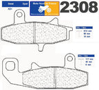 Plaquettes de frein Carbone Lorraine type 2308 A3+