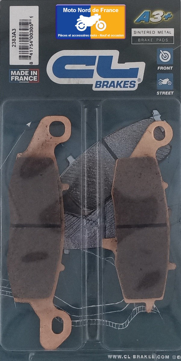 Plaquettes de frein Carbone Lorraine type 2383 A3+
