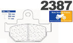 Plaquettes de frein Carbone Lorraine type 2387 A3+