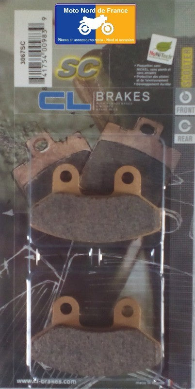 Plaquettes Carbone Lorraine de frein avant - Laverda 50 Shark 1999-2003