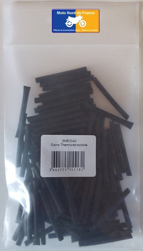 Gaine thermorétractable Sifam 2.5 x 40 mm