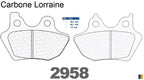 Plaquettes de frein Carbone Lorraine type 2958 A3+