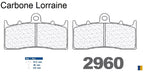 Plaquettes de frein Carbone Lorraine type 2960 A3+