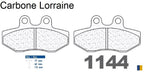 Plaquettes de frein Carbone Lorraine type 1144 S4