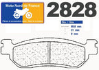 Plaquettes de frein Carbone Lorraine type 2828 S4