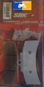 Plaquettes de frein Carbone Lorraine 2584 pour étrier de frein PVM à 6 pistons