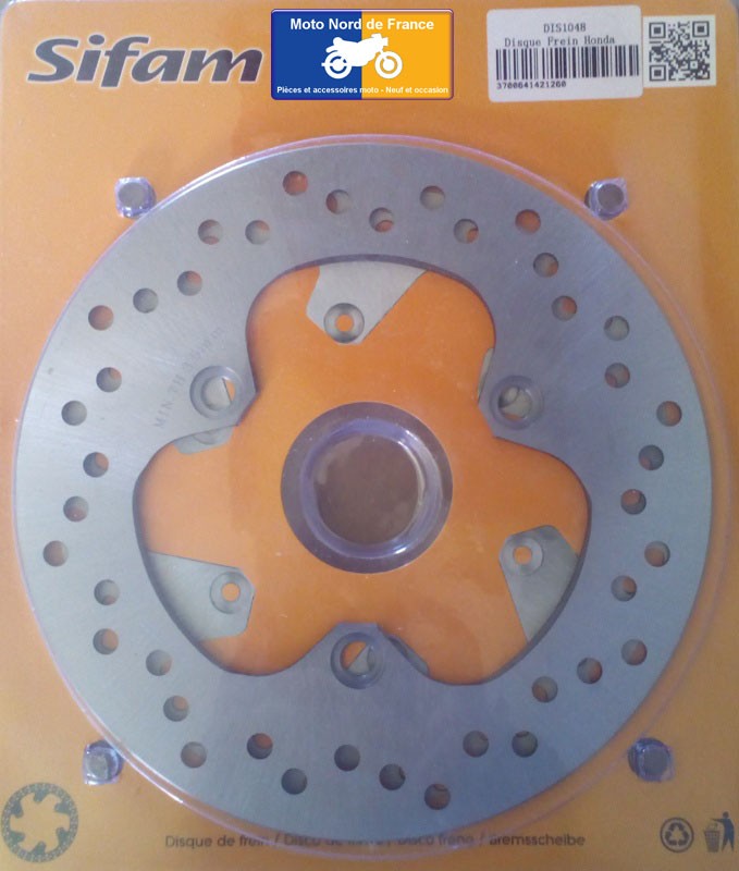 Disque de frein arrière rond Sifam - Honda CBR 600 F 1987-1990