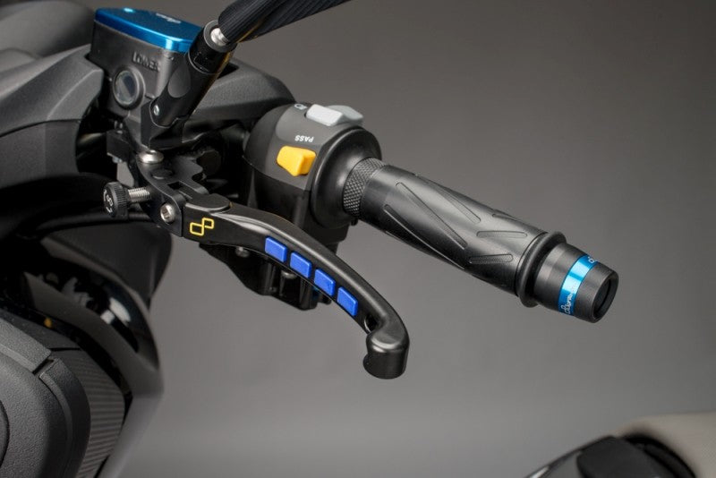 Embouts de guidon LighTech noir-rouge KTM 390 Duke 2017-2019