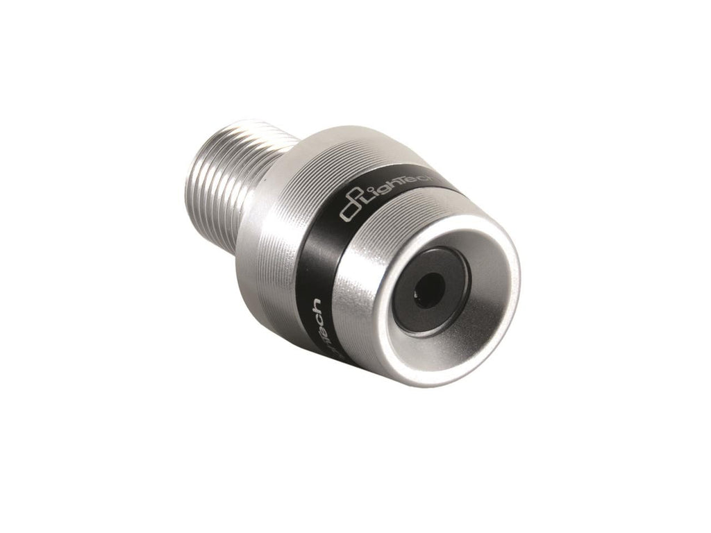 Embouts de guidon LighTech argent-noir pour Honda tous modèles