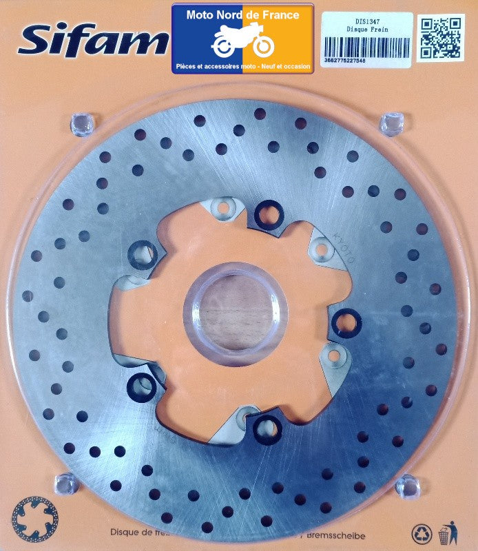 Disque de frein arrière rond Sifam type DIS1347