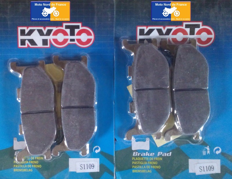 Plaquettes Kyoto de frein avant - MBK YP 400 Skyliner 2005-2008