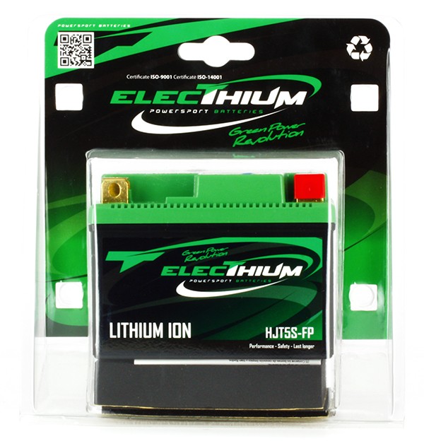Batterie Lithium ElecThium type HJTZ5S-FP (YTZ5S-BS)