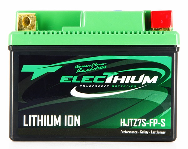 Batterie Lithium ElecThium type HJTZ7S-FP-S (YTZ7S-BS, YTX7L-BS)
