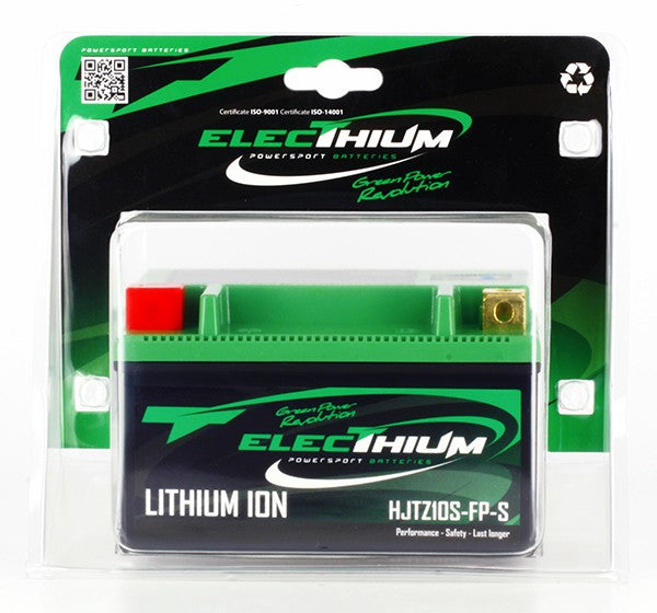 Batterie Lithium ElecThium type HJTZ10S-FP-S (YTZ10S-BS)