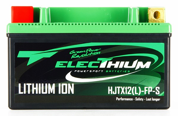 Batterie Lithium ElecThium type HJTX12(L)FP-S (YTX12-BS, YTX12A-BS, YB12B-B2)