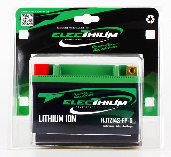 Batterie Lithium ElecThium type HJTZ14S-FP-S (YTZ14S, YTZ12S)