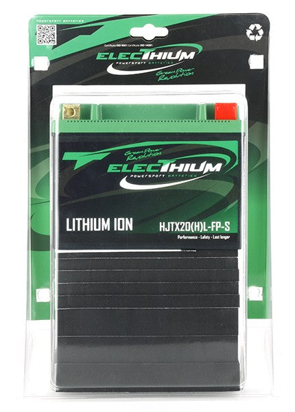 Batterie Lithium ElecThium type HJTX20(H)L-FP-S (YTX20L-BS, YB16AL-A2, YTX24HL-BS, YB16CL-B, YB18L-A2, Y50N18L-A2)