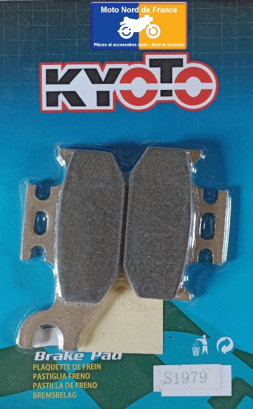 Plaquettes de frein Kyoto semi-métal type S1979