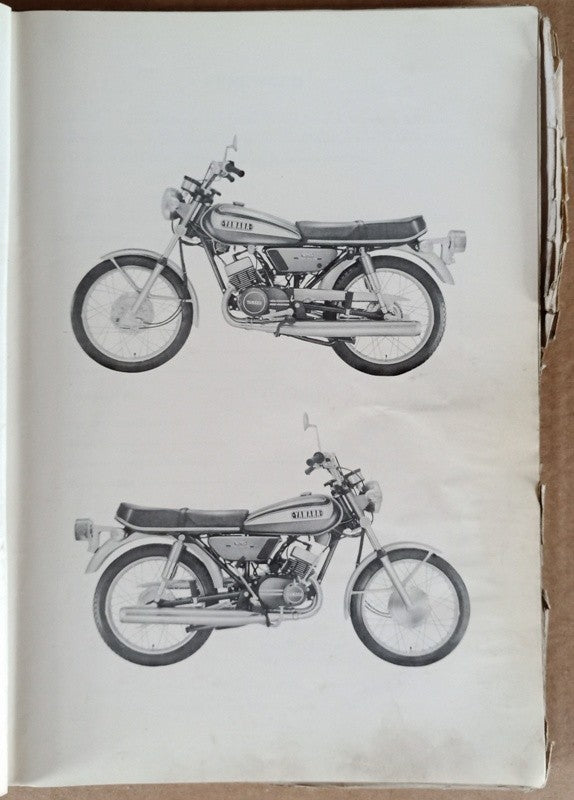 Parts list Yamaha 125 RD - ref.00080