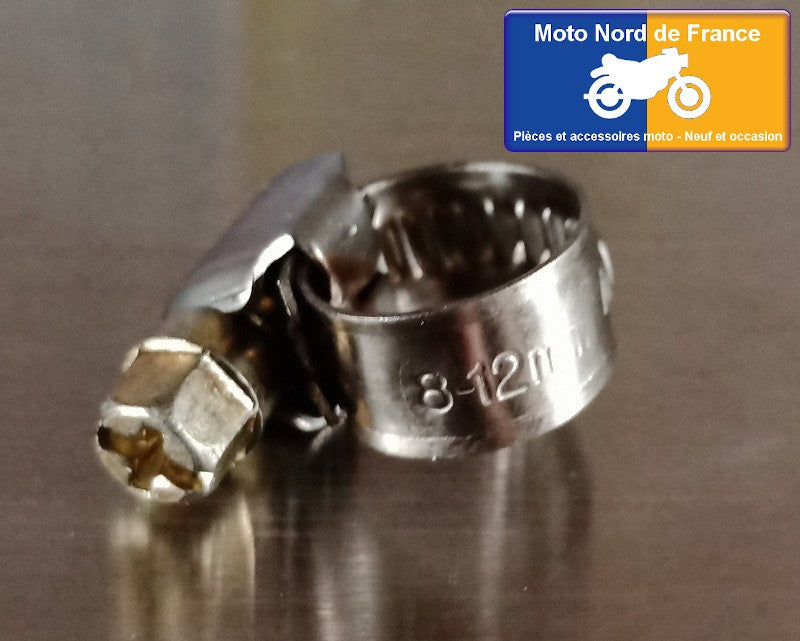 Collier pour durite Ø 8 à 12 mm