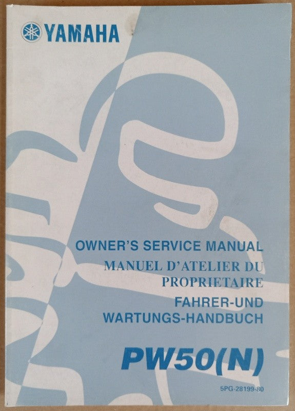 Manuel atelier Yamaha PW50 (N) 2001 - ref.00153