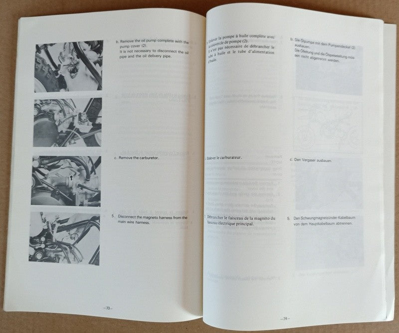 Manuel atelier Yamaha PW50 (A) 1989 - ref.00154