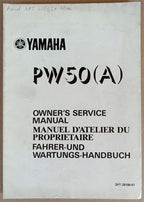Manuel atelier Yamaha PW50 (A) 1989 - ref.00154