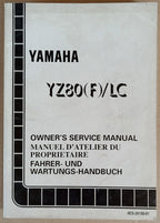 Manuel atelier Yamaha YZ 80 (F)LC 1994 - ref.00164