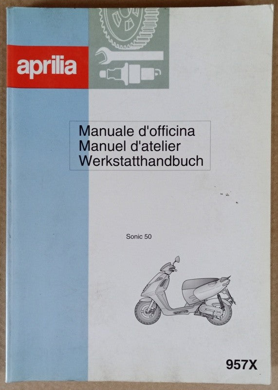 Manuel atelier Aprilia 50 Sonic - ref.00179