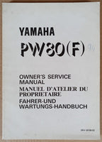 Manuel atelier Yamaha 80 PW (F) 1994 - ref.00200