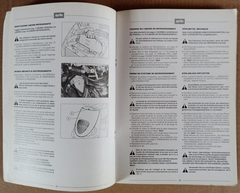Supplément manuel atelier Aprilia 50 Gulliver - ref.00223