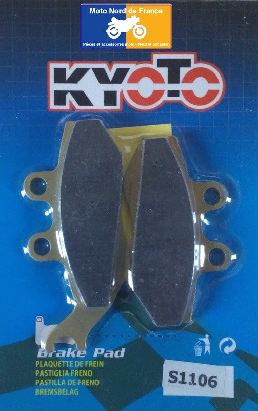 Plaquettes Kyoto de frein avant - Peugeot 250 Geopolis (AJP) 2006-2010