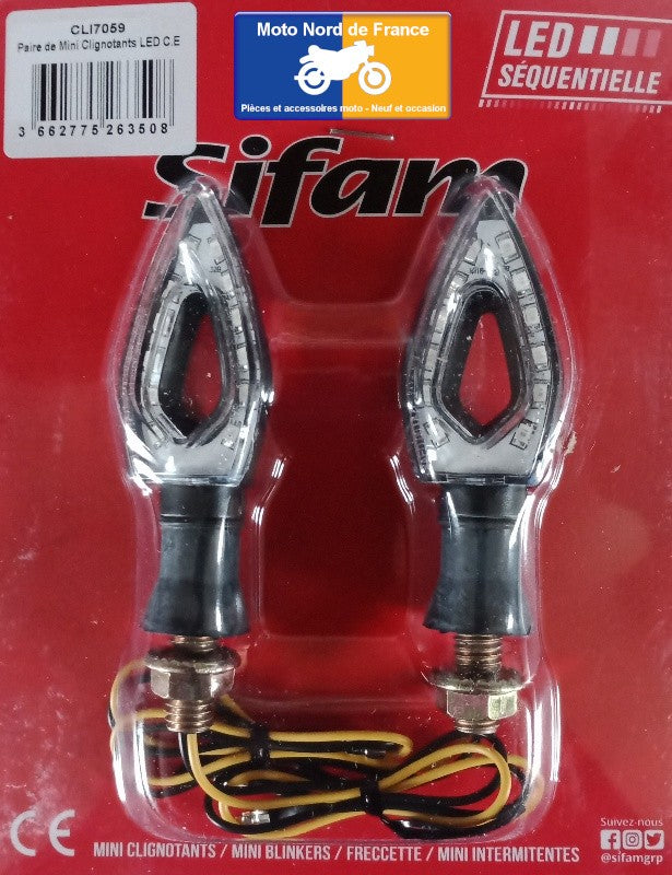 Clignotants séquentiels à leds - modèle 7059