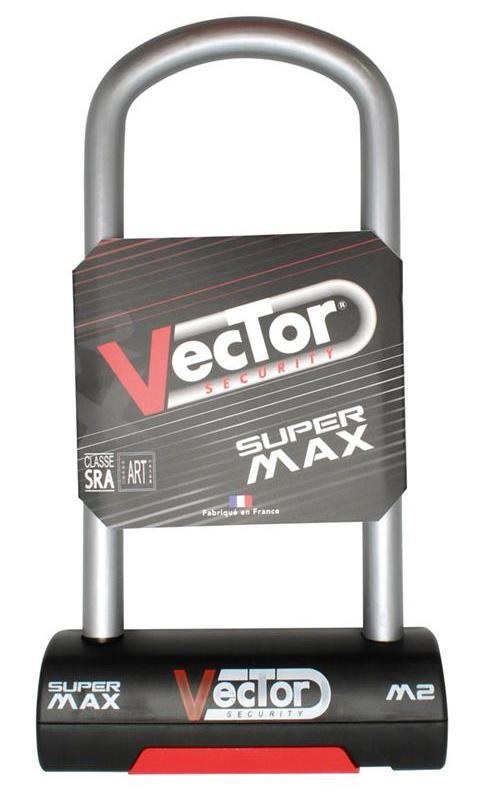 Antivol U VECTOR Super Max M2 - SRA - 105x250 mm intérieur
