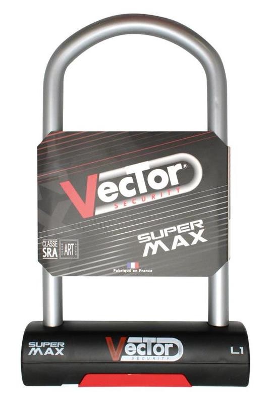 Antivol U VECTOR Super Max L1 - SRA - 125x250 mm intérieur