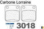 Plaquettes de frein Carbone Lorraine type 3018 SC