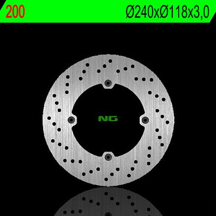 Disque de frein avant rond NG - Honda CR 125 R 1985-1988