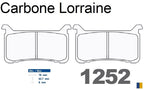 Plaquettes de frein Carbone Lorraine type 1252 XBK5