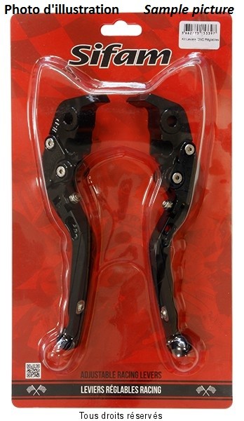 Jeu de leviers articulés Sifam pour Kawasaki 1000 KLV 2004-2006