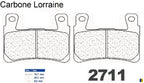 Plaquettes de frein Carbone Lorraine racing type 2711 C55