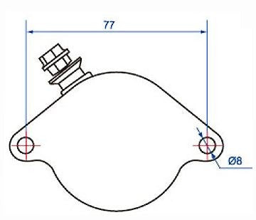 Démarreur pour Honda SES 125 / 150 Dylan 2003-2007