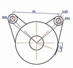 Démarreur pour Suzuki GZ 125 Marauder 1998-2011