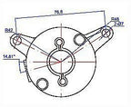 Démarreur pour Yamaha 125 YBR 2005-2013