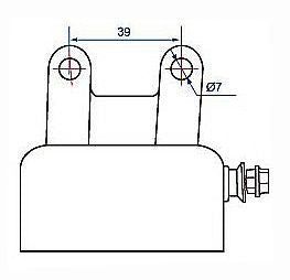 Démarreur pour Yamaha 125 YBR Custom 2008-2009