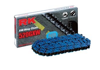 Chaine RK pas de 520 type GXW Ultra-renforcée + attache à river