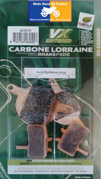 Plaquettes de frein Carbone Lorraine type 4035VX