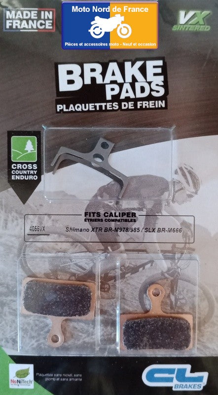 Plaquettes de frein Carbone Lorraine type 4055VX