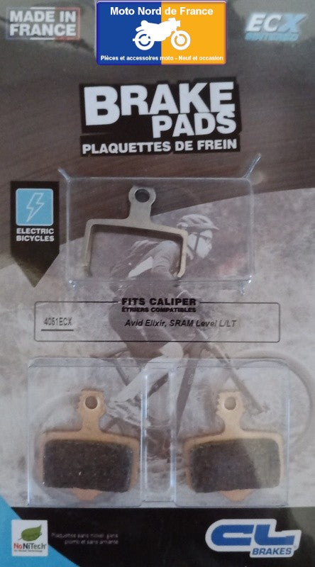 Plaquettes de frein Carbone Lorraine type 4051ECX