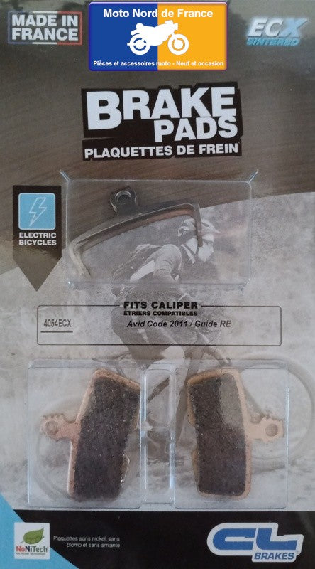 Plaquettes de frein Carbone Lorraine type 4054ECX