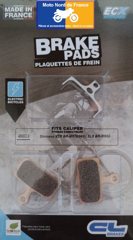 Plaquettes de frein Carbone Lorraine type 4055ECX